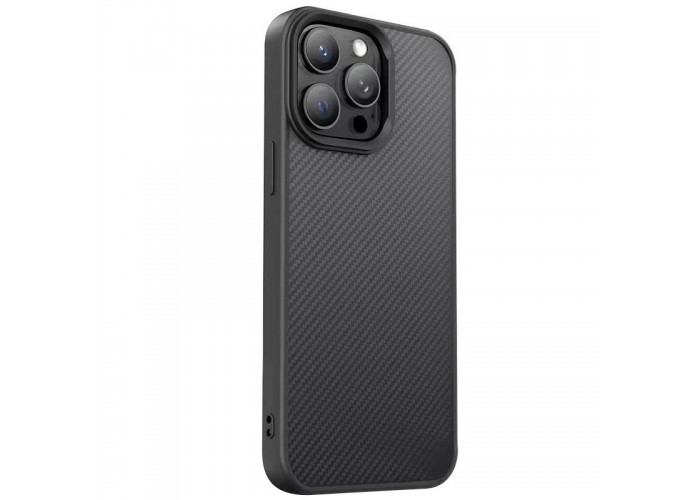 TPU чохол Carbon Protective with Magsafe для Apple iPhone 14 Pro Max (6.7