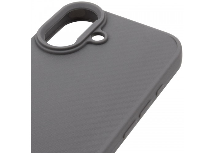 TPU чохол Carbon Protective with Magsafe для Apple iPhone 17 (6.3