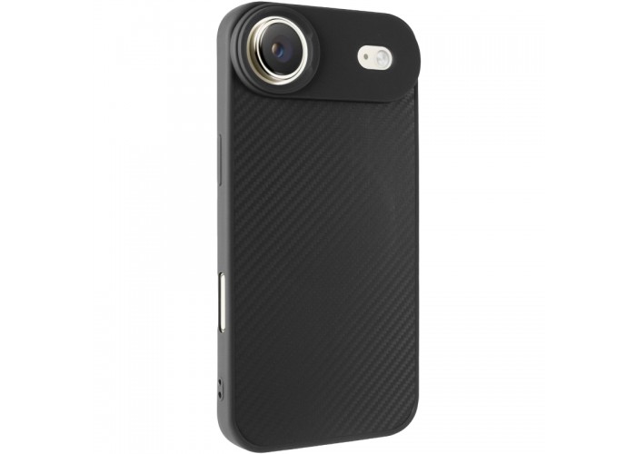 TPU чохол Carbon Protective with Magsafe для Apple iPhone 17 Air (6.5