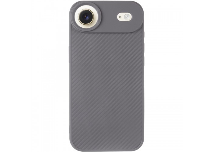 TPU чохол Carbon Protective with Magsafe для Apple iPhone 17 Air (6.5