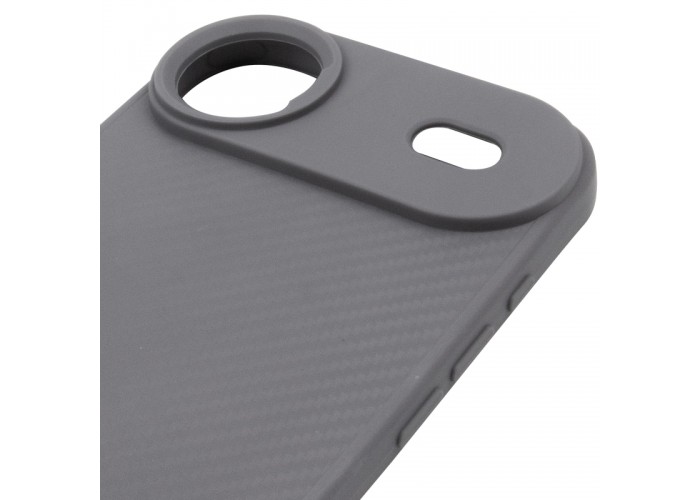 TPU чохол Carbon Protective with Magsafe для Apple iPhone 17 Air (6.5