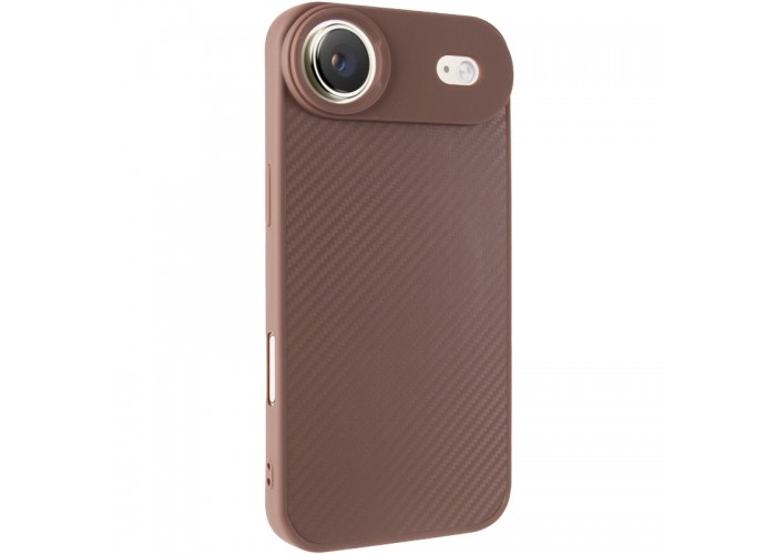 TPU чохол Carbon Protective with Magsafe для Apple iPhone 17 Air (6.5