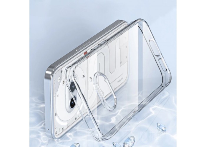 TPU чохол Epic Transparent 1,5mm Full Camera для Nothing Phone (2a)