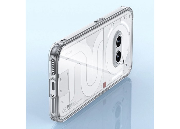 TPU чохол Epic Transparent 1,5mm Full Camera для Nothing Phone (2a)