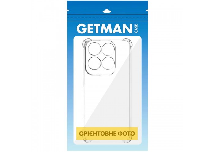 TPU чохол GETMAN Ease logo посилені кути Full Camera для Infinix Hot 50 Pro