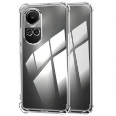 TPU чохол GETMAN Ease logo посилені кути Full Camera для Oppo Reno 10 / 10 Pro  Безбарвний (прозорий) - 00000071748_1