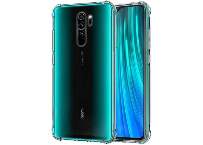 TPU чохол GETMAN Ease logo посилені кути Full Camera для Xiaomi Redmi 9