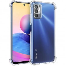 TPU чохол GETMAN Ease logo посилені кути Full Camera для Xiaomi Redmi Note 10 5G / Poco M3 Pro  Безбарвний (прозорий) - 00000071670_1