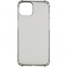 TPU чохол GETMAN Ease logo посилені кути для Apple iPhone 14 (6.1")  Сірий (прозорий) - 00000055631_2