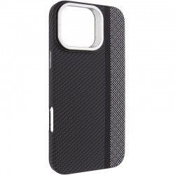TPU чохол Pixel Craft with MagSafe для Apple iPhone 17 (6.3")  Carbon Line - 00000081433_1