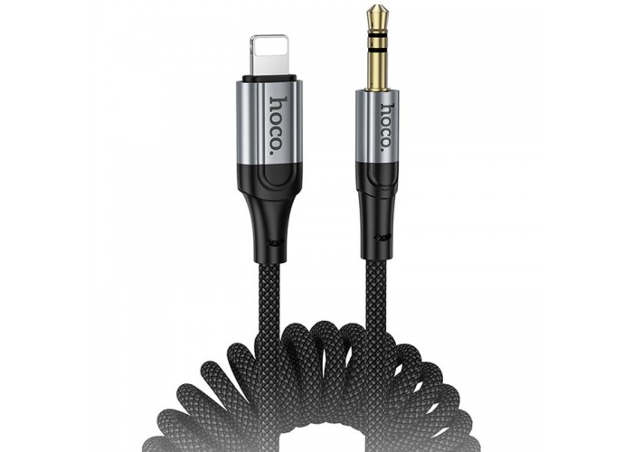 Аудіо кабель Aux Hoco UPA33A Nuevo (Lightning to AUX 3.5mm) (1.5m)