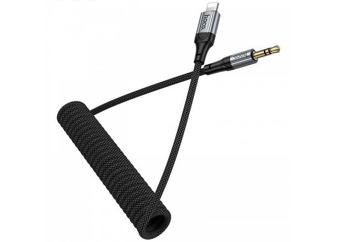 Аудіо кабель Aux Hoco UPA33A Nuevo (Lightning to AUX 3.5mm) (1.5m)