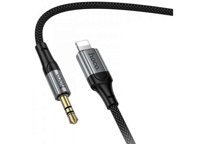 Аудіо кабель Aux Hoco UPA33A Nuevo (Lightning to AUX 3.5mm) (1.5m)