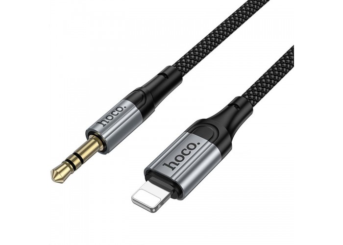 Аудіо кабель Aux Hoco UPA33A Nuevo (Lightning to AUX 3.5mm) (1.5m)