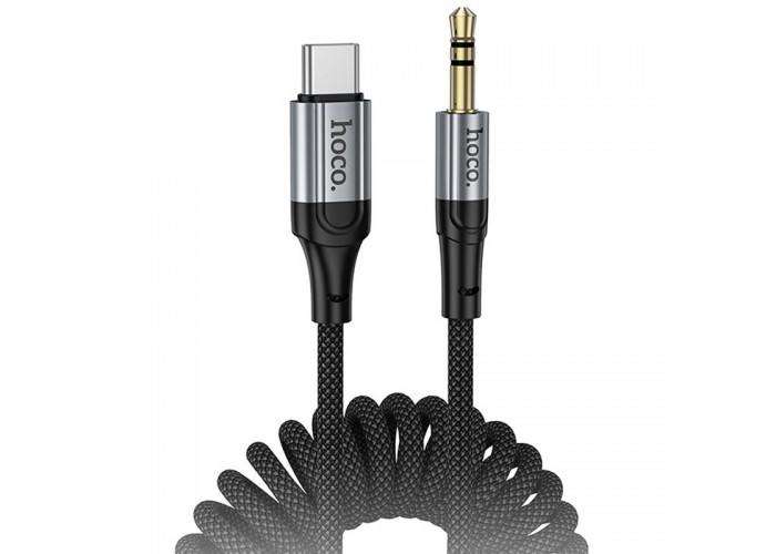 Аудіо кабель Aux Hoco UPA33B Nuevo (Type-C to AUX 3.5mm) (1.5m)