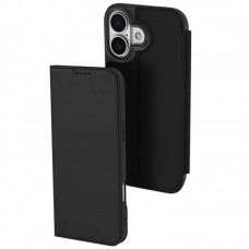 Чохол-книжка Dux Ducis з кишенею для візиток для Apple iPhone 17 (6.3")  Чорний - 00000080524_3