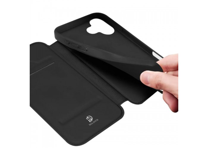 Чохол-книжка Dux Ducis з кишенею для візиток для Apple iPhone 17 (6.3