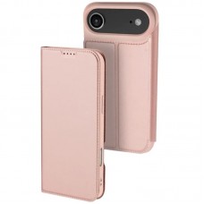 Чохол-книжка Dux Ducis з кишенею для візиток для Apple iPhone 17 Air (6.5")  Rose Gold - 00000080525_1