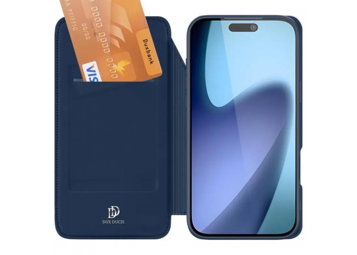 Чохол-книжка Dux Ducis з кишенею для візиток для Apple iPhone 17 Air (6.5