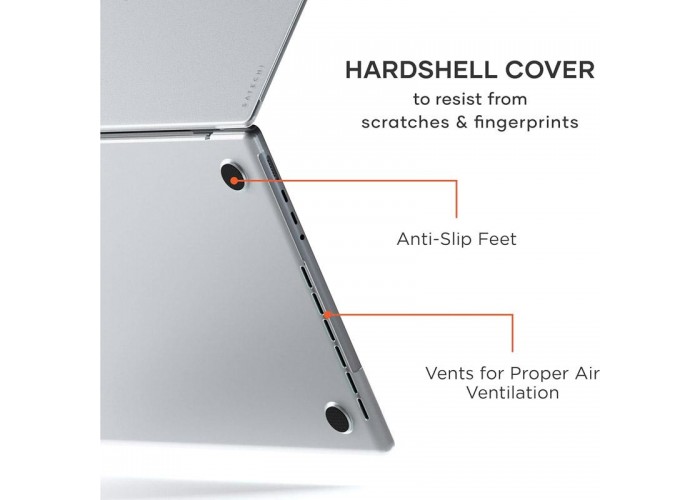 Чохол-накладка Clear Shell для Apple MacBook Air 13.3'' (A1932/A2179/A2337)
