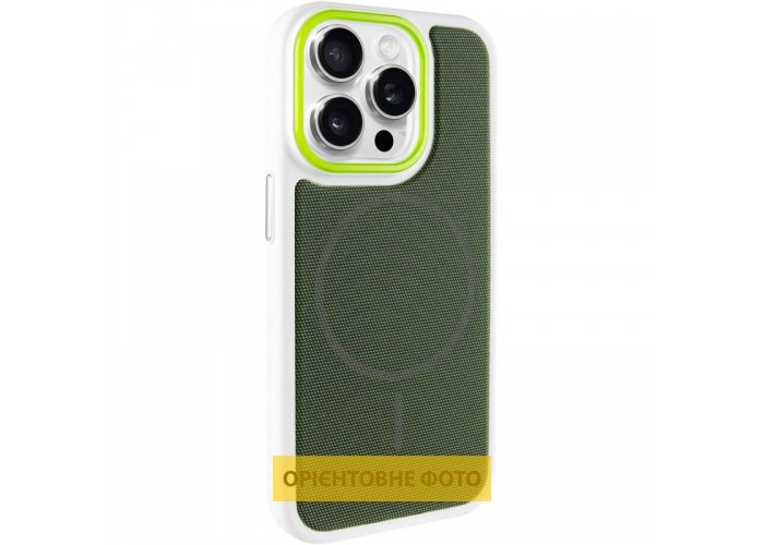 Чохол TPU TechWoven Hybrid with MagSafe для Apple iPhone 15 Pro (6.1