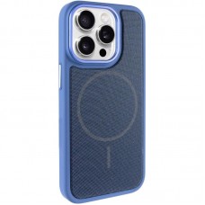 Чохол TPU TechWoven Hybrid with MagSafe для Apple iPhone 15 Pro Max (6.7")  Blue - 00000084832_2