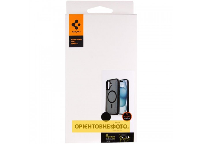 Чохол SGP Black Matte (MagFit) для Apple iPhone 17 (6.3