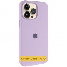 Чохол Silicone Case (AA) Logo with MagSafe для Apple iPhone 16 (6.1")  Бузковий / Lilac - 00000080644_12