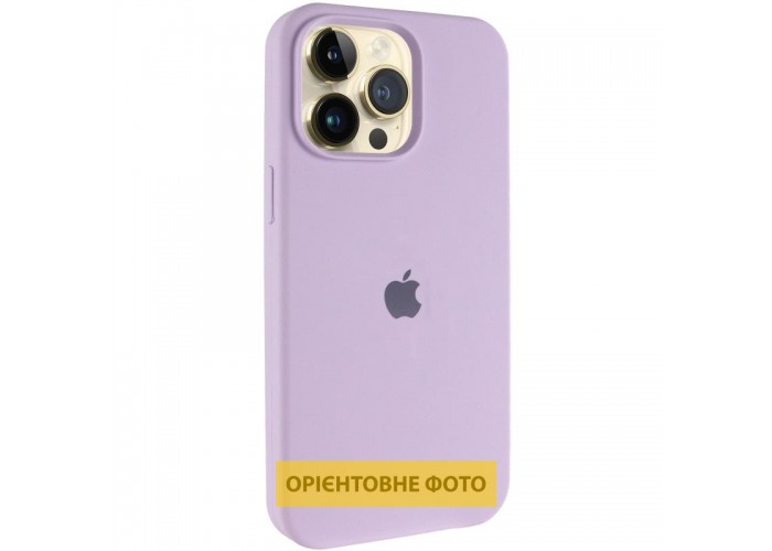 Чохол Silicone Case (AA) Logo with MagSafe для Apple iPhone 16 (6.1