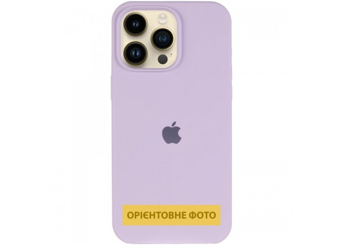 Чохол Silicone Case (AA) Logo with MagSafe для Apple iPhone 16 (6.1