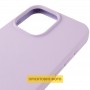 Чохол Silicone Case (AA) Logo with MagSafe для Apple iPhone 16 (6.1