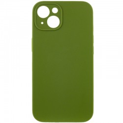 Чохол Silicone Case Full Camera Protective (AA) NO LOGO для Apple iPhone 14 (6.1")  Зелений / Dark Olive - 00000070230_9