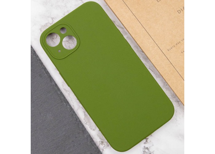 Чохол Silicone Case Full Camera Protective (AA) NO LOGO для Apple iPhone 14 (6.1