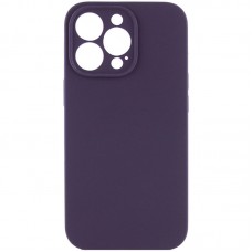 Чохол Silicone Case Full Camera Protective (AA) NO LOGO для Apple iPhone 15 Pro (6.1")  Фіолетовий / Elderberry - 00000070235_31