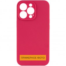 Чохол Silicone Case Full Camera Protective (AA) NO LOGO для Apple iPhone 16 Plus (6.7")  Червоний / Rose Red - 00000074951_13