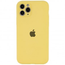 Чохол Silicone Case Full Camera Protective (AA) для Apple iPhone 12 Pro Max (6.7")  Жовтий / Yellow - 00000042253_5