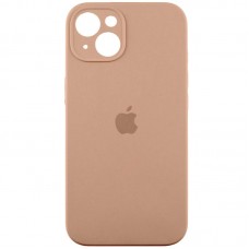 Чохол Silicone Case Full Camera Protective (AA) для Apple iPhone 15 (6.1")  Бежевий / Desert Gold - 00000066390_37