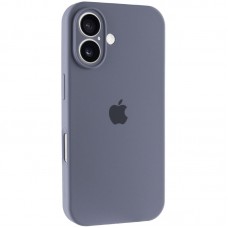 Чохол Silicone Case Full Camera Protective (AA) для Apple iPhone 16 Plus (6.7")  Сірий / Lavender Gray - 00000074281_22