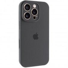 Чохол Silicone Case Full Camera Protective (AA) для Apple iPhone 16 Pro (6.3")  Сірий / Dark Gray - 00000074282_20