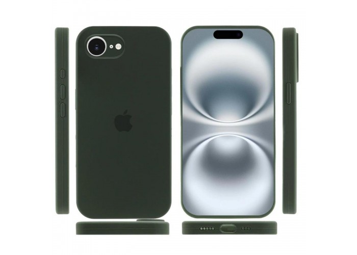 Чохол Silicone Case Full Camera Protective (AA) для Apple iPhone 16e (6.1