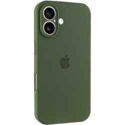 Чохол Silicone Case Full Camera Protective (AA) для Apple iPhone 17 (6.3")  Зелений / Dark Olive - 00000082641_9