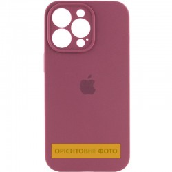 Чохол Silicone Case Full Camera Protective (AA) для Apple iPhone 17 Air (6.5")  Бордовий / Plum - 00000082642_5