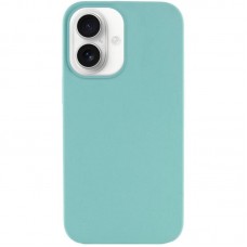 Чохол Silicone Case Full Protective (AA) NO LOGO для Apple iPhone 16 (6.1")  Бірюзовий / Marine Green - 00000072979_4