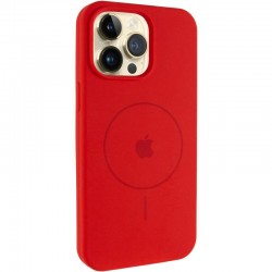 Чохол Silicone Case Full Protective (AA) V2 with MagSafe для Apple iPhone 12 Pro / 12 (6.1")  Червоний / Red - 00000080651_6