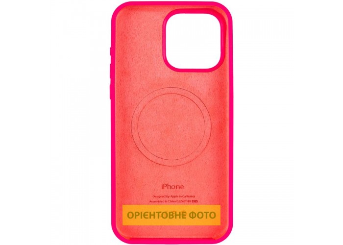 Чохол Silicone Case Full Protective (AA) V2 with MagSafe для Apple iPhone 16 (6.1
