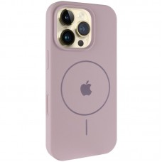 Чохол Silicone Case Full Protective (AA) V2 with MagSafe для Apple iPhone 16 Pro Max (6.9")  Сірий / Lavender - 00000080664_10
