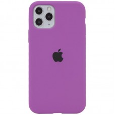 Чохол Silicone Case Full Protective (AA) для Apple iPhone 11 Pro (5.8")  Фіолетовий / Grape - 00000033131_30