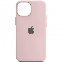 Чохол Silicone Case Full Protective (AA) для Apple iPhone 13 (6.1")  Рожевий / Chalk Pink - 00000049838_93