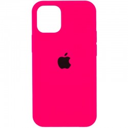 Чохол Silicone Case Full Protective (AA) для Apple iPhone 13 mini (5.4")  Рожевий / Barbie pink - 00000049837_55