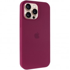 Чохол Silicone Case Full Protective (AA) для Apple iPhone 15 Pro (6.1")  Бордовий / Maroon - 00000065419_10